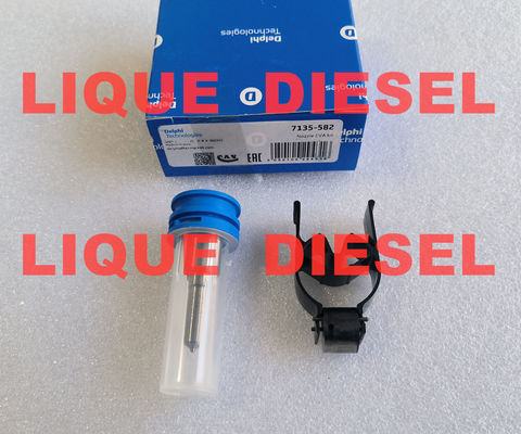 CHINA DELPHI Kit de válvulas de bocal 7135-582 (incluir bocal F340 + válvula 28297167) Kit de revisão 7135582 para 28540276 fornecedor