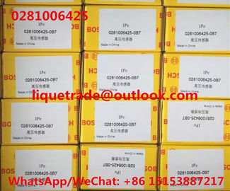 CHINA Sensor comum 0281006425 da pressão do trilho de BOSCH, 0 281 006 425 originais e novos fornecedor