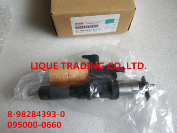 CHINA INJETOR de DENSO 095000-0660, 8982843930, 8-98284393-0 para ISUZU 4HK1, 6HK1 fornecedor