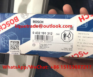 CHINA Injetor comum 0432191312 do trilho de BOSCH, 0 432 191 312, 0432 191 312 fornecedor