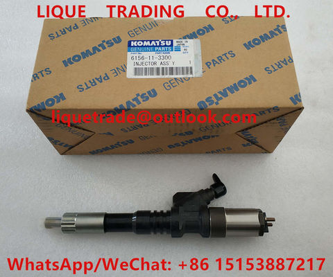 CHINA Injetor de combustível de DENSO 095000-1210, 095000-1211, 6156-11-3300, 6156113300 para KOMATSU 0950001211 fornecedor