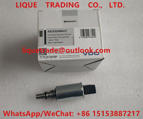 CHINA SIEMENS VDO A2C53259841Z, X39-228-001-029, VÁLVULA DE CONTROLE DO VOLUME DA BOMBA DE COMBUSTÍVEL DIESEL DE X39228001029 VDO fornecedor