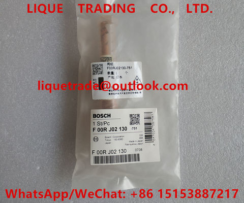 CHINA Válvula comum F00RJ02130 do injetor do trilho de BOSCH, F 00R J02 130, F00RJ02130 fornecedor