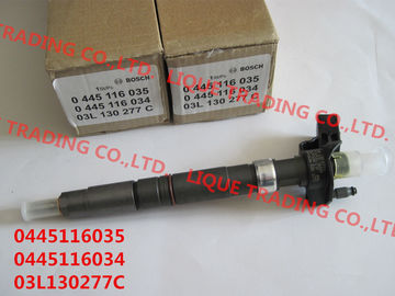 Injetor de combustível Piezo genuíno &amp; novo 0445116035 0445116034 0 445 116 035 0 445 116 034 para VW 03L130277C fornecedor