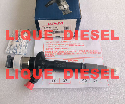DENSO Injetor de combustível 260100-6020 2601006020 295050-0810 2950500810 23670-0L110 23670-09380 fornecedor