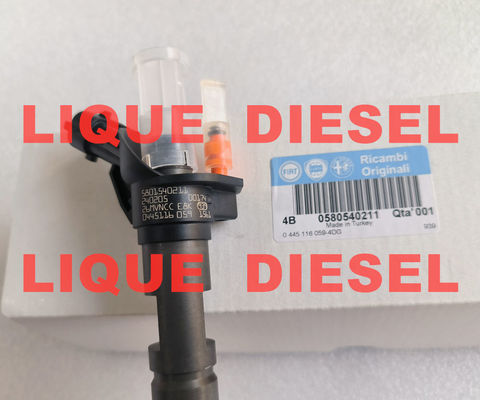Injetor de combustível BOSCH 0445116059 0445116019 0 445 116 059 0 445 116 019 para FIAT 580540211 IVECO 5801540211 504385557 fornecedor
