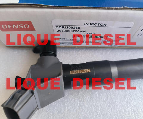 Injetor comum genuíno 295900-0260 DCRI200260 2959000260 2959000260AM SH01-13-H50 SH0113H50 do trilho fornecedor
