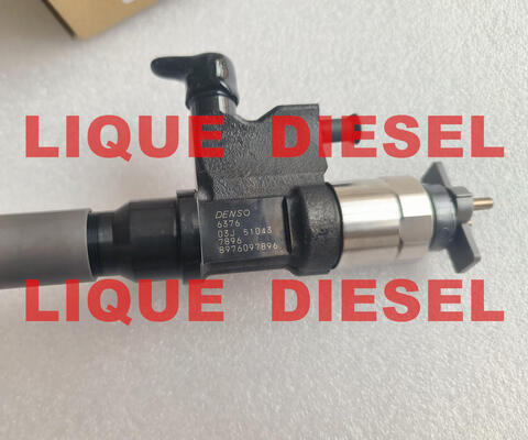 Injetor common rail genuíno 095000-6376 8-97609789-6 8976097896 97609789 0950006376 095000-6370 8-97609789-0 fornecedor