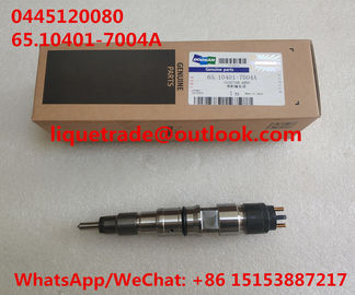 Injetor comum 0445120080 do trilho de BOSCH, 0 445 120 080 para DAEWOO DOOSAN DL06S 65.10401-7004A fornecedor
