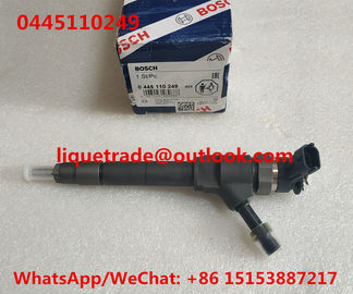 Injetor comum 0445110249 do trilho de BOSCH, 0 445 110 249, 0445 110 249 fornecedor