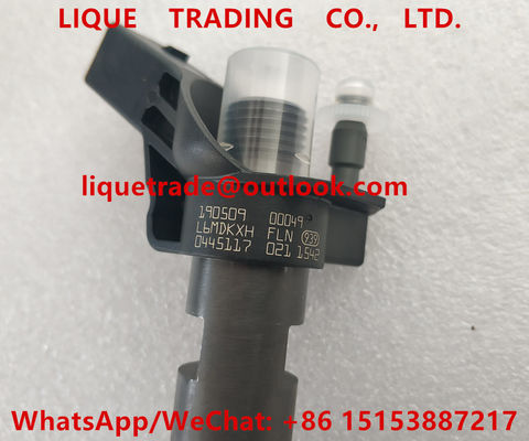 Injetor de combustível 0445117021 de BOSCH, 0 445 117 021, 0445117022, 0445117076 AUDI apto, VW fornecedor