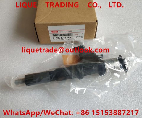 Injetor de DENSO 6654 095000-6654, 095000-5504 para ISUZU 8-98030550-4, 8980305504, 98030550, 8-98030550-0, 8980305500 fornecedor