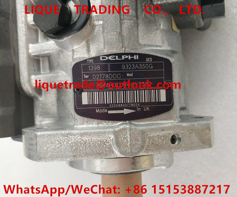 Bomba de combustível diesel 9323A350G de DELPHI DP210, 9320A210G, 9320A215G, 9320A217G para PERKINS 2644H013, CAT 236-8228, 248-2356 fornecedor