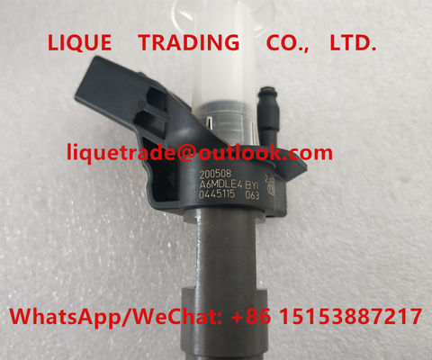 Injetor Piezo 0445115064 de BOSCH, 0445115063 para Mercedes Benz A6420701387, A6420701587 fornecedor